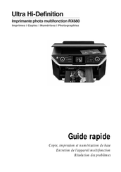 Epson Stylus Photo RX680 Série Guide Rapide