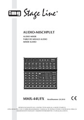 IMG STAGELINE MMX-44UFX Mode D'emploi