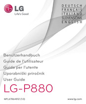 LG LG-P880 Guide De L'utilisateur