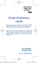 Alcatel Onetouch 5065D Guide D'utilisation Rapide