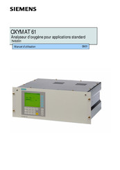 Siemens OXYMAT 61 Manuel D'utilisation