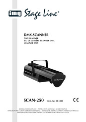 IMG STAGELINE SCAN-250 Mode D'emploi
