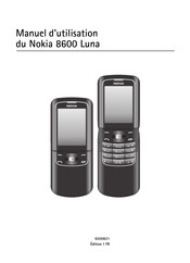 Nokia 8600 Luna Manuel D'utilisation