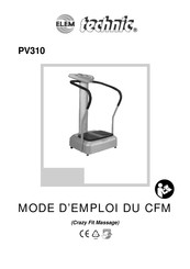 ELEM Technic PV310 Mode D'emploi