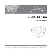 Hewlett Packard SP 3300 Mode D'emploi
