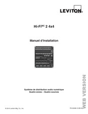 Leviton HI-FI MC 2 4x4 Manuel D'installation
