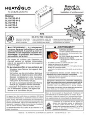 Heat & Glo SL-550TRS-IPI-E Manuel Du Propriétaire