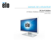 Elo Touch Solutions ET1903LM Manuel De L'utilisateur