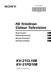 Sony Trinition KV-21FQ10B Mode D'emploi