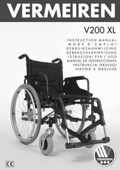 Vermeiren V200 XL Mode D'emploi