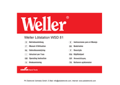 Weller WSD 81 Manuel D'utilisation