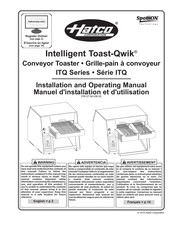 Hatco Toast-Qwik ITQ-1750-2C Manuel D'installation Et D'utilisation