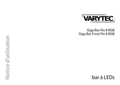 Varytec Giga Bar Pix 8 RGB Notice D'utilisation