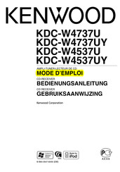 Kenwood KDC-W4537U Mode D'emploi