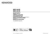 Kenwood KDC-U41R Mode D'emploi