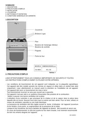 FAR CG 9600 Instructions D'emploi