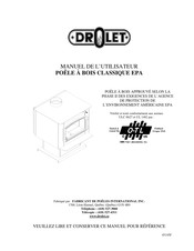 Drolet AC03095 Manuel De L'utilisateur