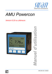 Swan Analytical Instruments AMU Powercon Manuel D'utilisation