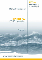 Ocean Signal EPIRB1 Pro Manuel Utilisateur