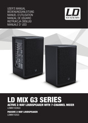 LD Systems LDMIX102AG3 Série Manuel D'utilisation