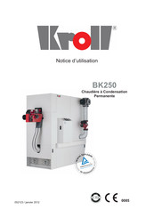 Kroll BK250 Notice D'utilisation