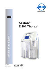 Atmos E 201 Thorax Notice D'utilisation