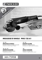 Parkside PWS 125 A1 Instructions D'utilisation Et Consignes De Sécurité