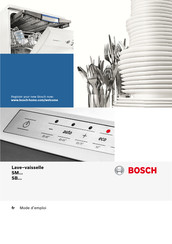 Bosch SMS46II03E Mode D'emploi