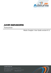 Adeunis RF AMR SENSORS ARF8041AA Mode D'emploi