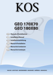 KOS GEO 180X80 Manuel D'installation