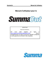 SUMMACUT S160SE Manuel De L'utilisateur