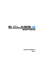 Promattex S Class 2 Série Guide De L'utilisateur