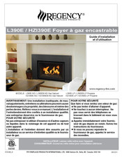 Regency Fireplace Products L390EB-LP Guide D'installation Et D'utilisation