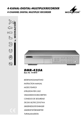 Monacor DMR-425A Mode D'emploi