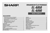 Sharp EL-6850 Mode D'emploi