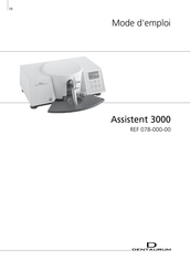 Dentaurum Assistent 3000 Mode D'emploi