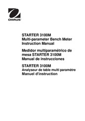 OHAUS ST3100M-N Manuel D'instruction
