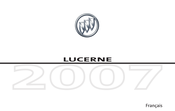 General Motors Buick Lucerne 2007 Guide Du Propriétaire