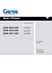 Terex Genie GTH 4013 EX Mode D'emploi