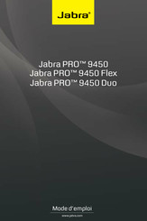 Jabra PRO 9450 Duo Mode D'emploi