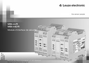 Leuze electronic MSI-m/R Manuel D'installation