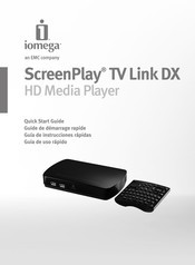 Iomega ScreenPlay TV Link DX Guide De Démarrage Rapide