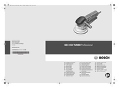 Bosch Professional GEX 150 TURBO Notice Originale