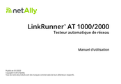 netAlly LinkRunner AT 2000 Manuel D'utilisation