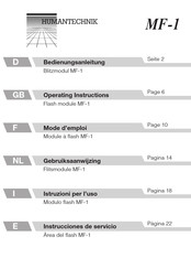 HumanTechnik MF-1 Mode D'emploi