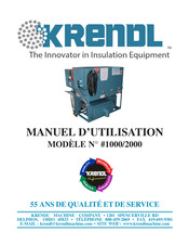 Krendl 1000 Manuel D'utilisation