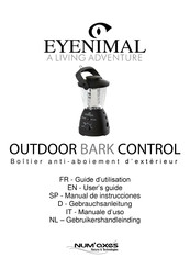 Num'axes EYENIMAL Outdoor Bark Control Guide D'utilisation