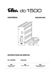 Efka DA220C5300 Instructions De Service