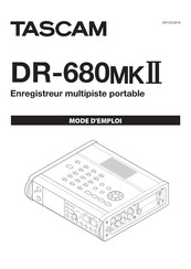 Tascam DR-680mkII Mode D'emploi