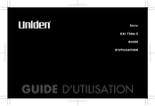 Uniden DXI 7286-2 Série Guide D'utilisation